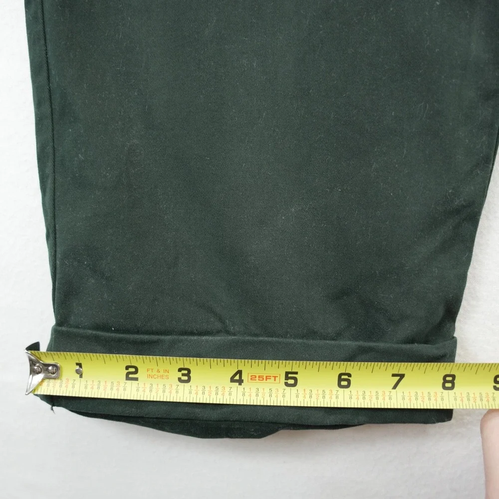 Polo Ralph Lauren‎ Hammond Pant Mens 36x32 Black Double Pleated Cuffed Chinos